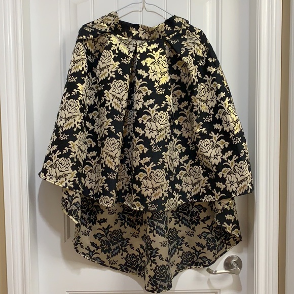 Baroque crop top with matching skirt - Picture 4 of 6